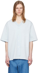 Camiel Fortgens Blue Buttoned T-Shirt