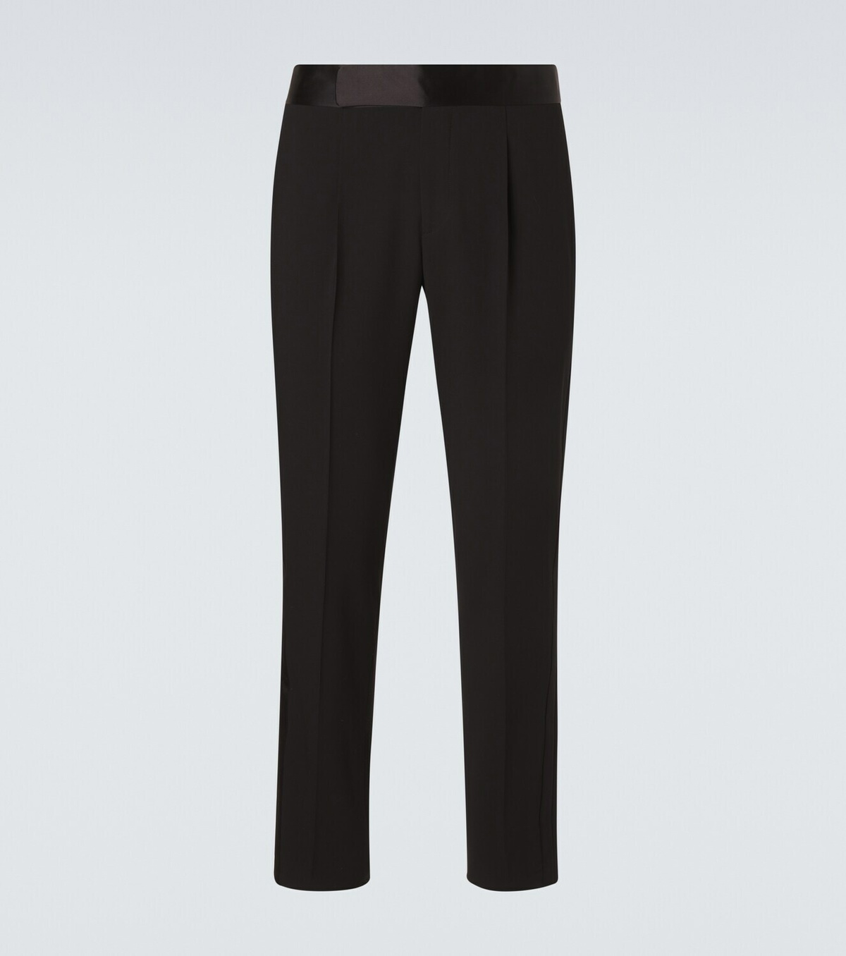 Giorgio Armani Virgin wool tuxedo pants