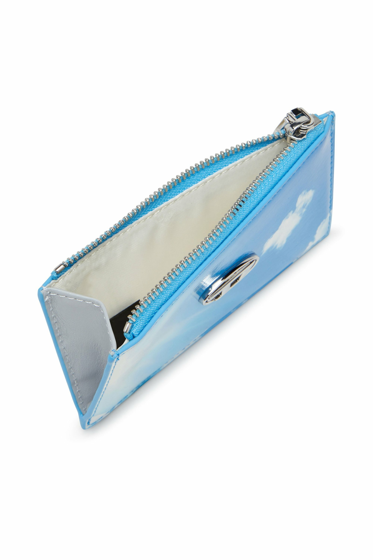 Diesel Card holder in printed glossy PU - Card cases Womens in Blue
