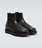 Auralee - x Foot The Coacher leather Chelsea boots
