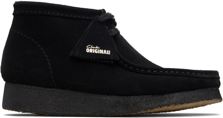 Photo: Clarks Originals Black Wallabee Desert Boots
