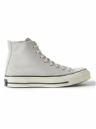 Converse - Chuck 70 Suede High-Top Sneakers - Gray