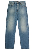 MM6 BY Maison Margiela Faded Wide-leg Jeans