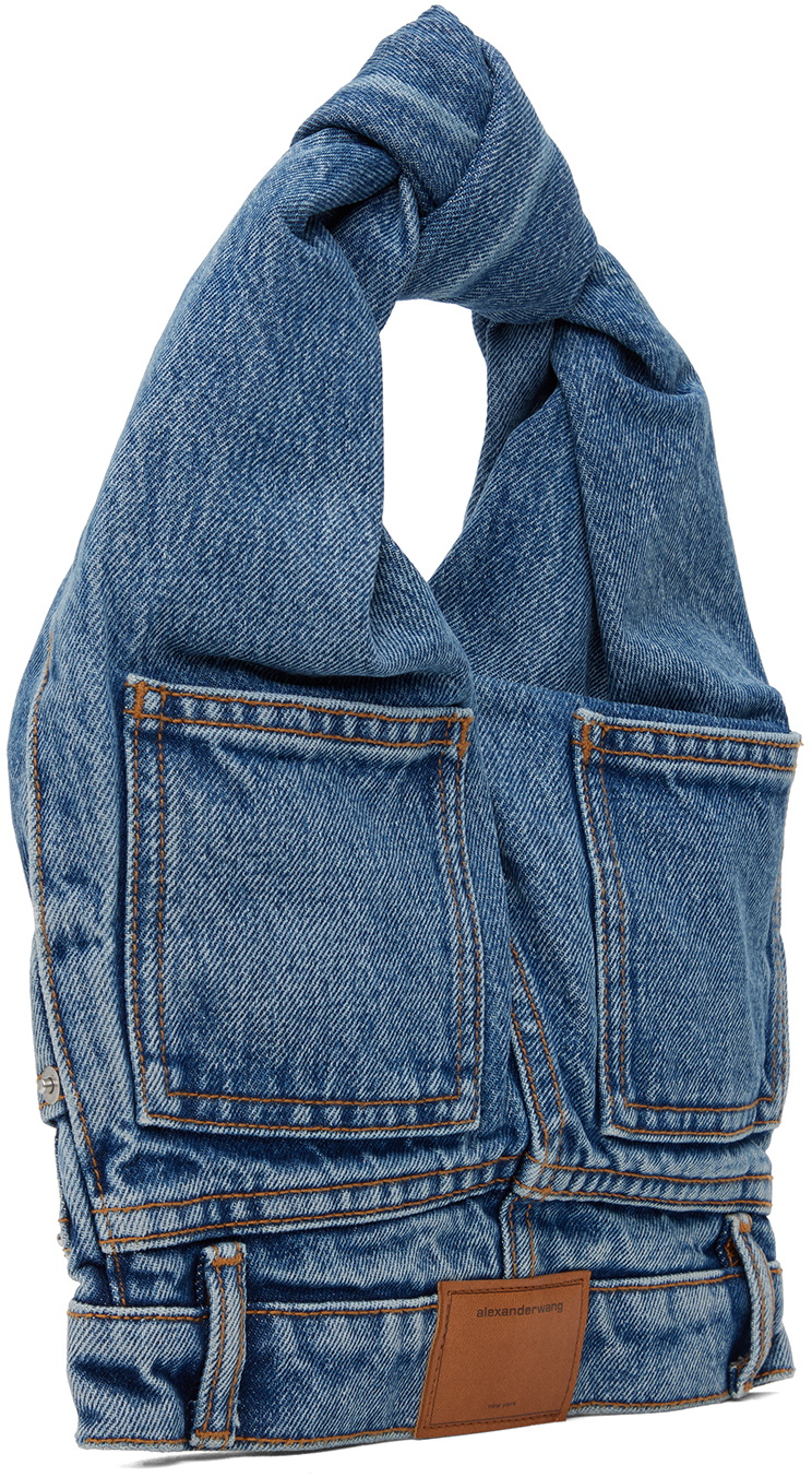 Alexander Wang Indigo Mini Denim Tote