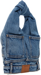 Alexander Wang Indigo Mini Denim Tote