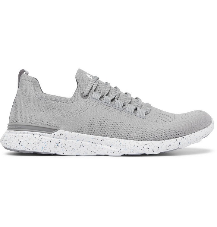 Photo: APL Athletic Propulsion Labs - TechLoom Breeze Running Sneakers - Gray