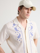 Orlebar Brown - Barney Logo-Embroidered Linen Baseball Cap