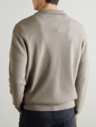 FRAME - Wool Polo Sweater - Gray