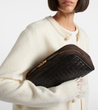 Bottega Veneta Intrecciato leather clutch