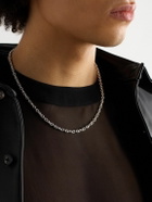 M. Cohen - Plaun Sterling Silver Chain Necklace