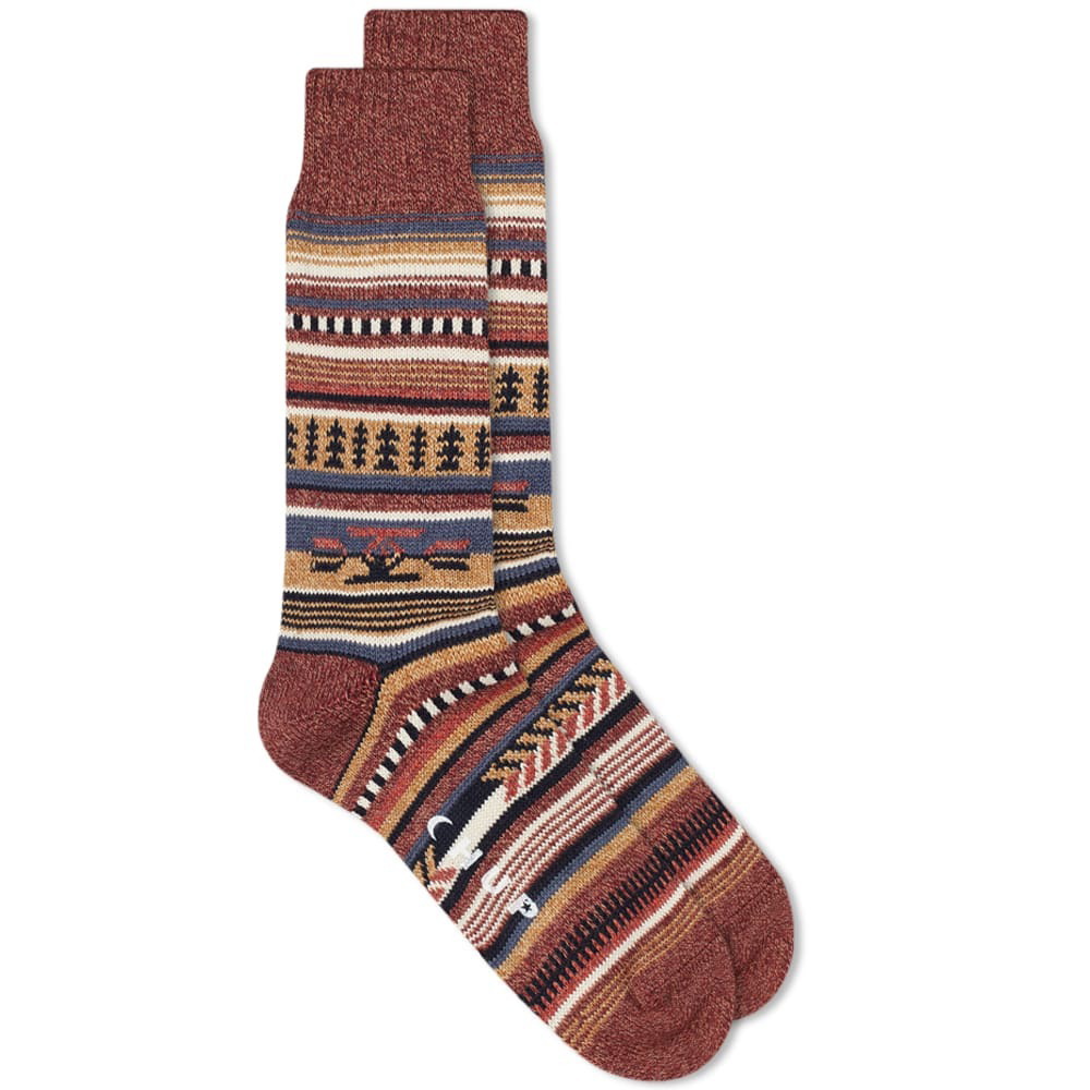 Photo: CHUP by Glen Clyde Company Men's Chinle Sock in Brick