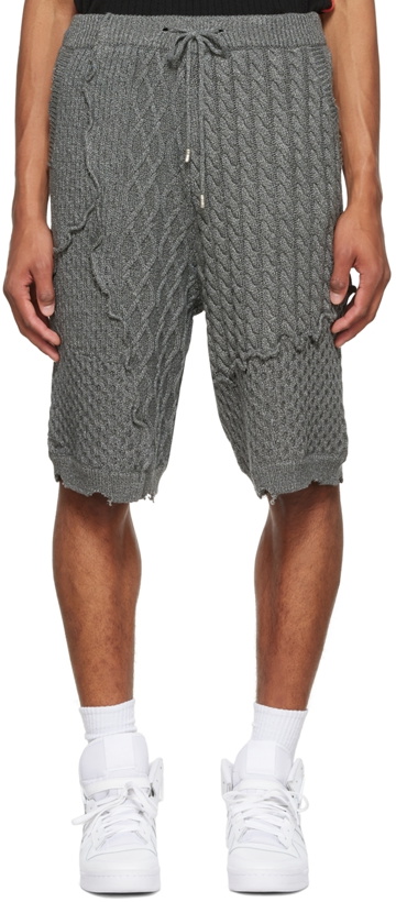 Photo: ADER error Gray Cotton Shorts