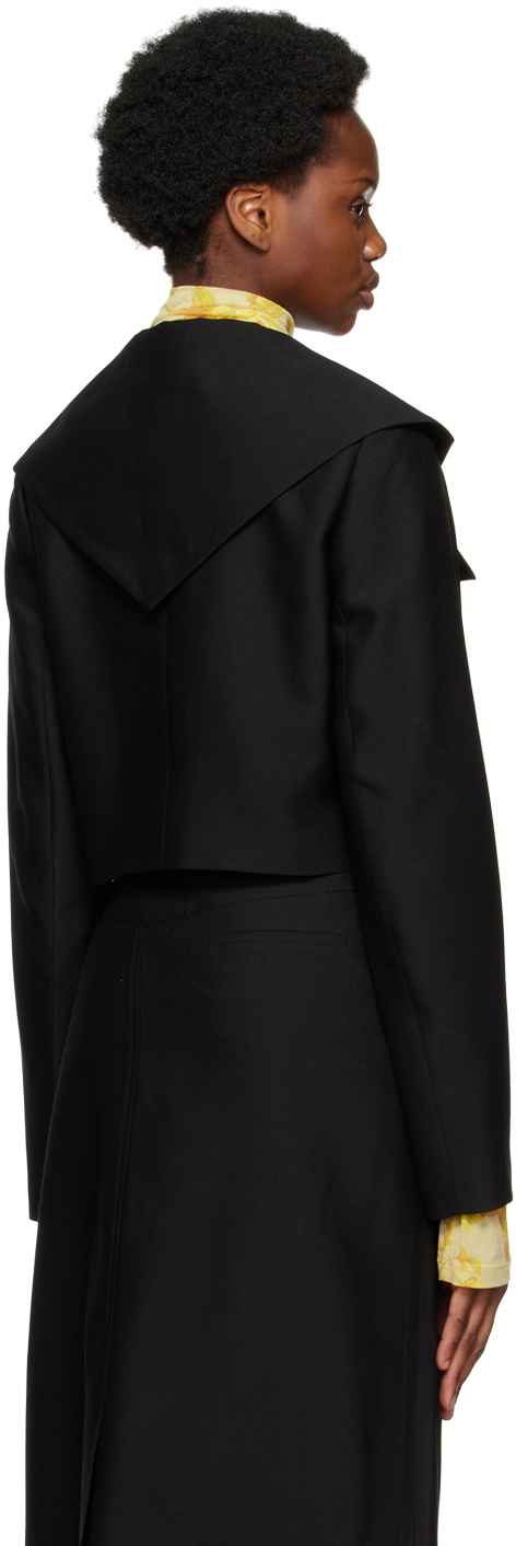 MINJUKIM Black Bojagi Jacket