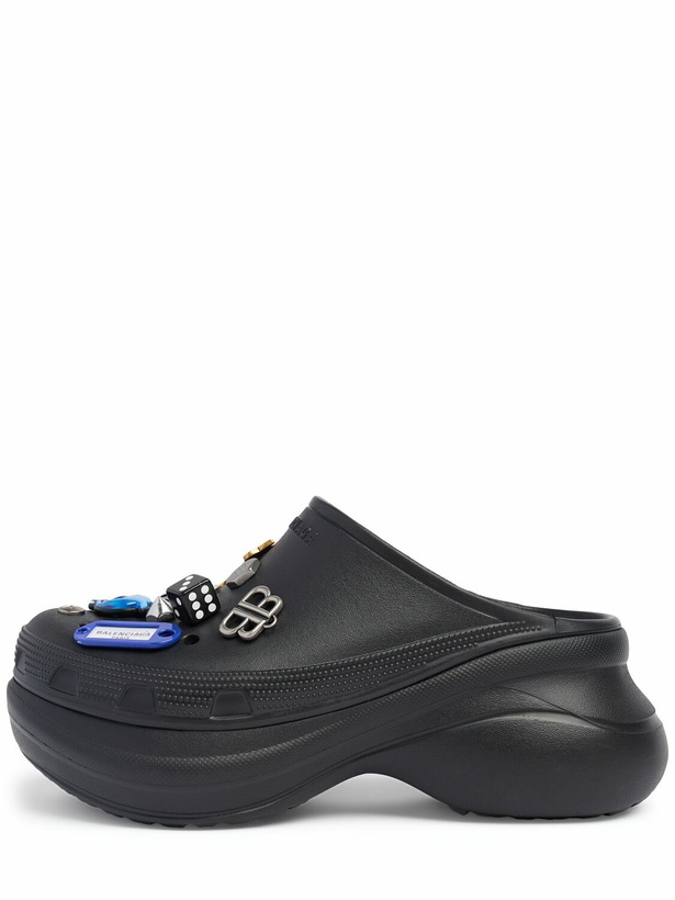 Photo: BALENCIAGA Crocs Rubber Mules