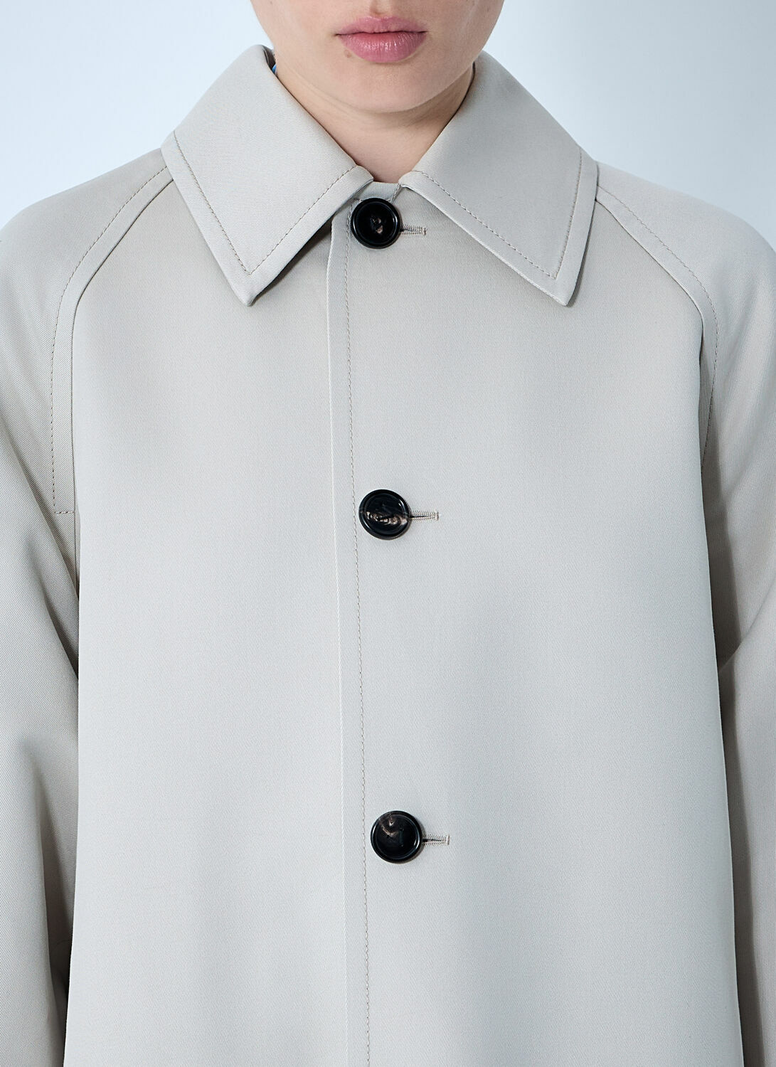 Bottega Veneta Silk-And-Cotton-Blend Coat