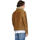 Schott Tan Vintage Waxy Buffalo Trucker Jacket