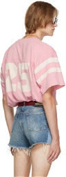 Gucci Pink '25 Gucci Eschatology in Pink 1921' T-Shirt
