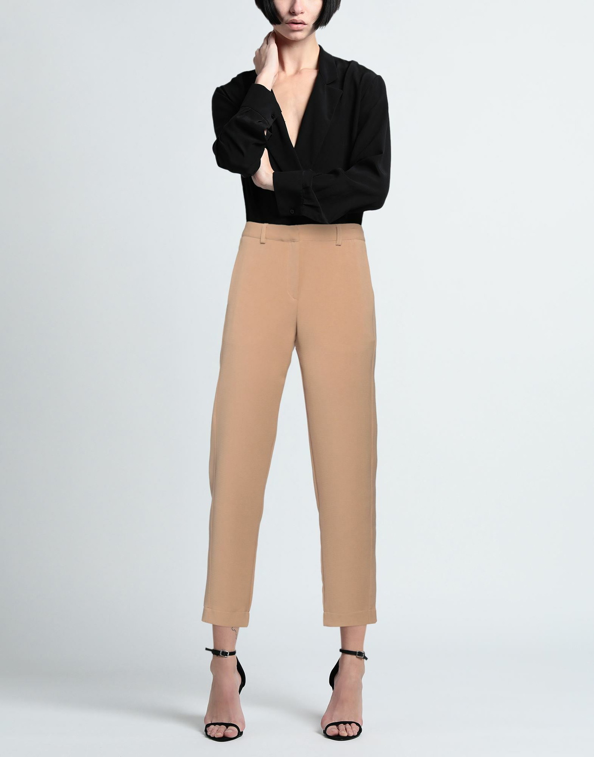 Alessia Santi Womens Pants in Beige