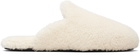 Tekla Off-White Home Slippers