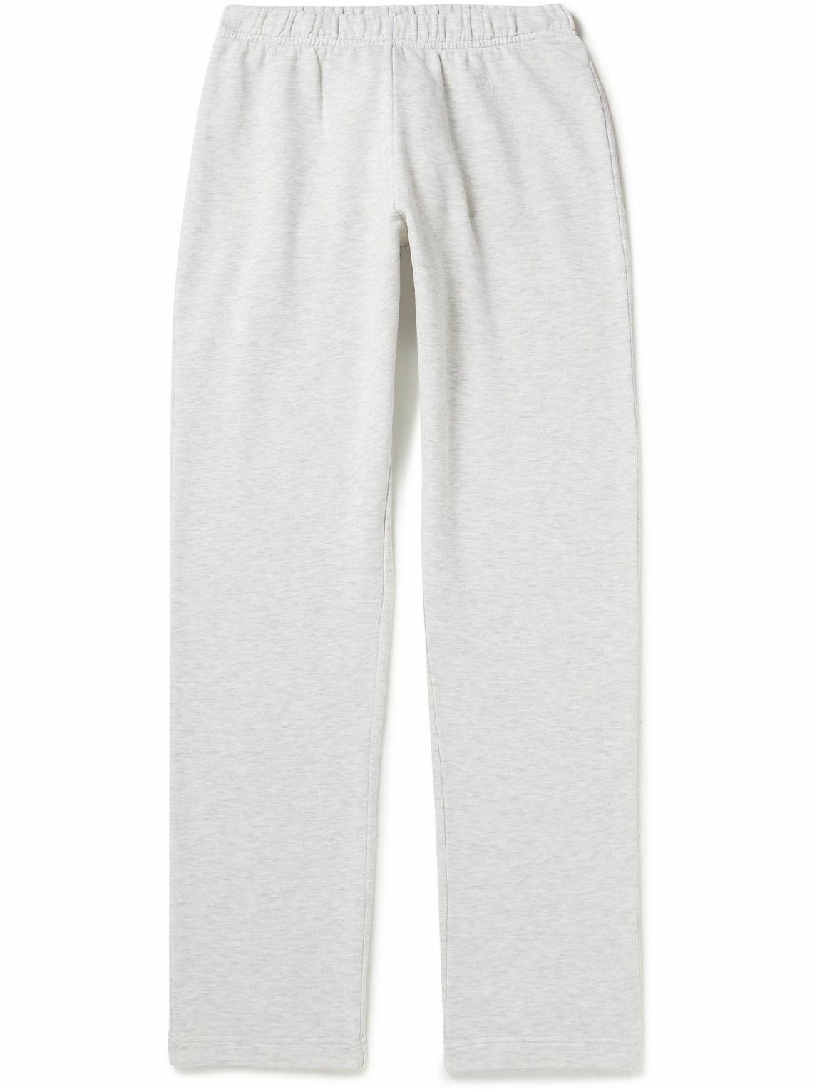 Photo: ERL - Straight-Leg Cotton-Jersey Sweatpants - Gray