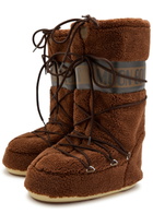 Moon Boot Icon Fleece Mid-calf Snow Boots Brown 4244 (IT42 44 / UK9