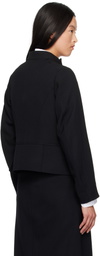 Comme des Garçons Comme des Garçons Black Gabardine Jacket