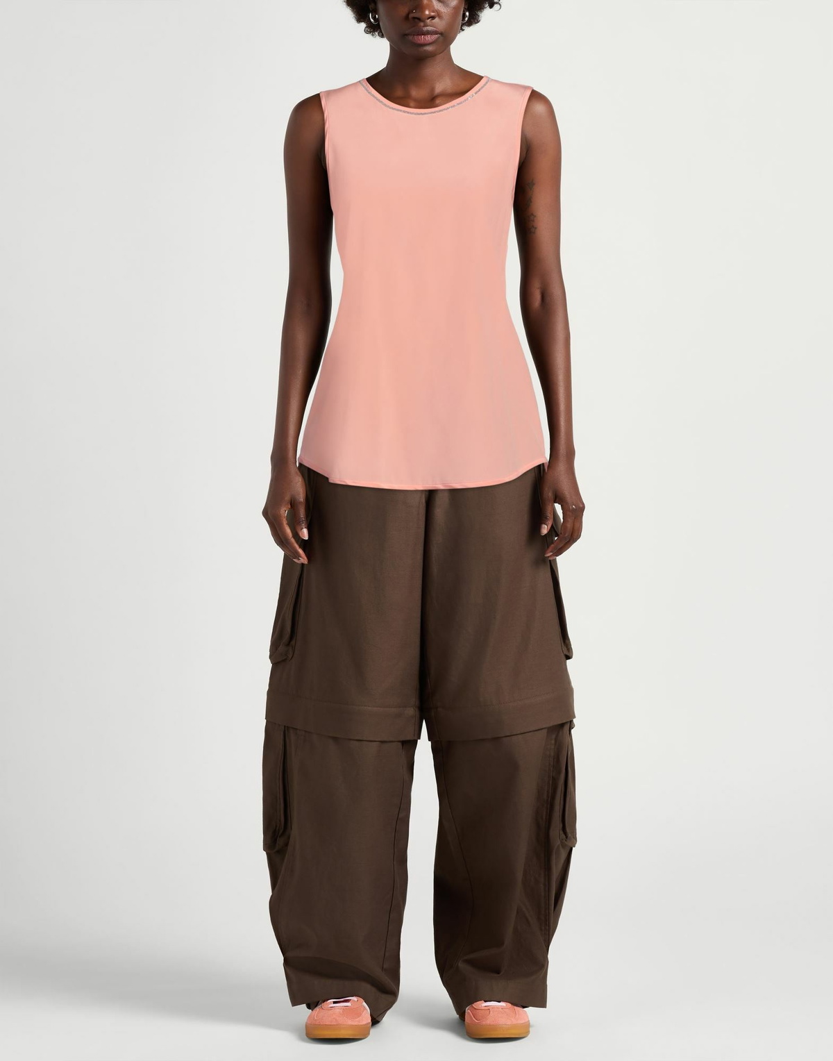 Peserico Womens Top in Salmon pink