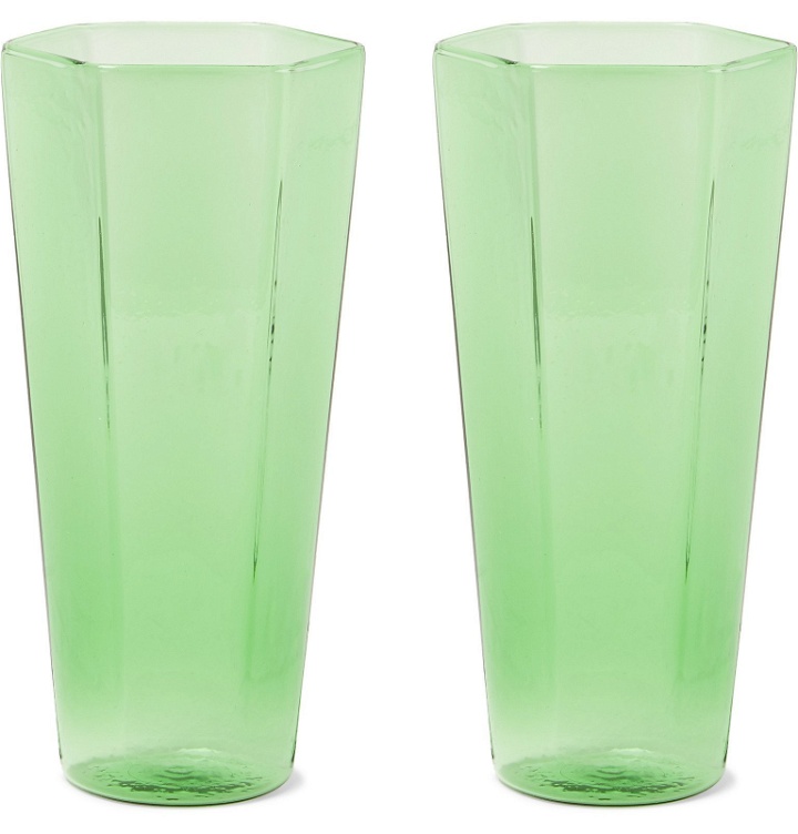 Photo: RD.LAB - Nini Set of Two Glasses - Green