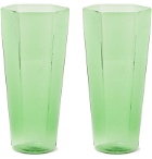 RD.LAB - Nini Set of Two Glasses - Green