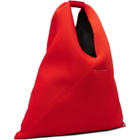 MM6 Maison Margiela Orange Classic Triangle Tote