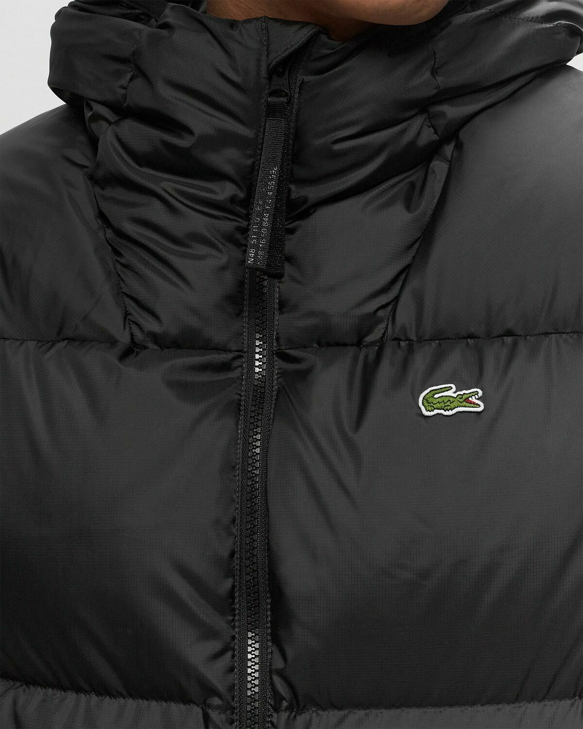 Lacoste Puffer Vest Black Vests
