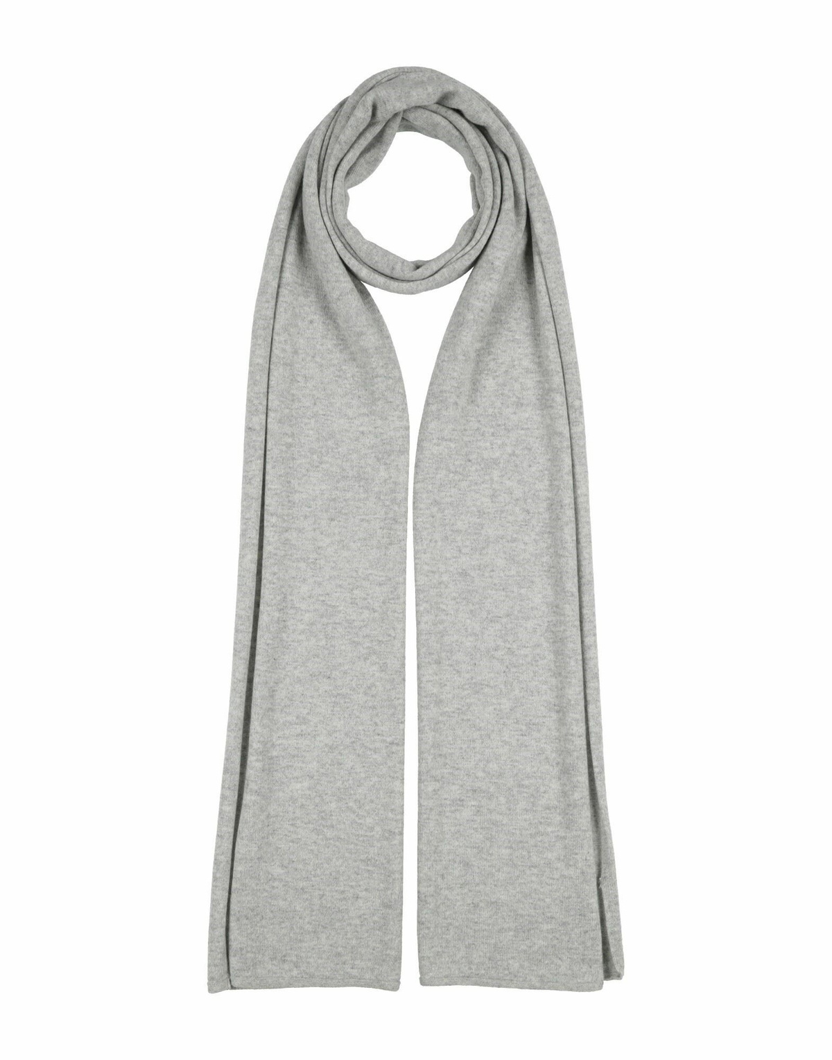 Yves Salomon Womens Scarf in Light grey