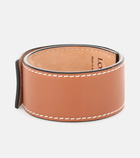 Loewe - Anagram leather snap bracelet