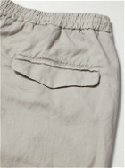 Barena - Torsador Straight-Leg Cotton-Blend Drill Trousers - Gray