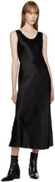 Max Mara Leisure Black Ares Midi Dress