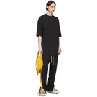 Rick Owens Yellow Leather Geo Bumbag