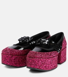 Noir Kei Ninomiya x Repetto platform mary janes