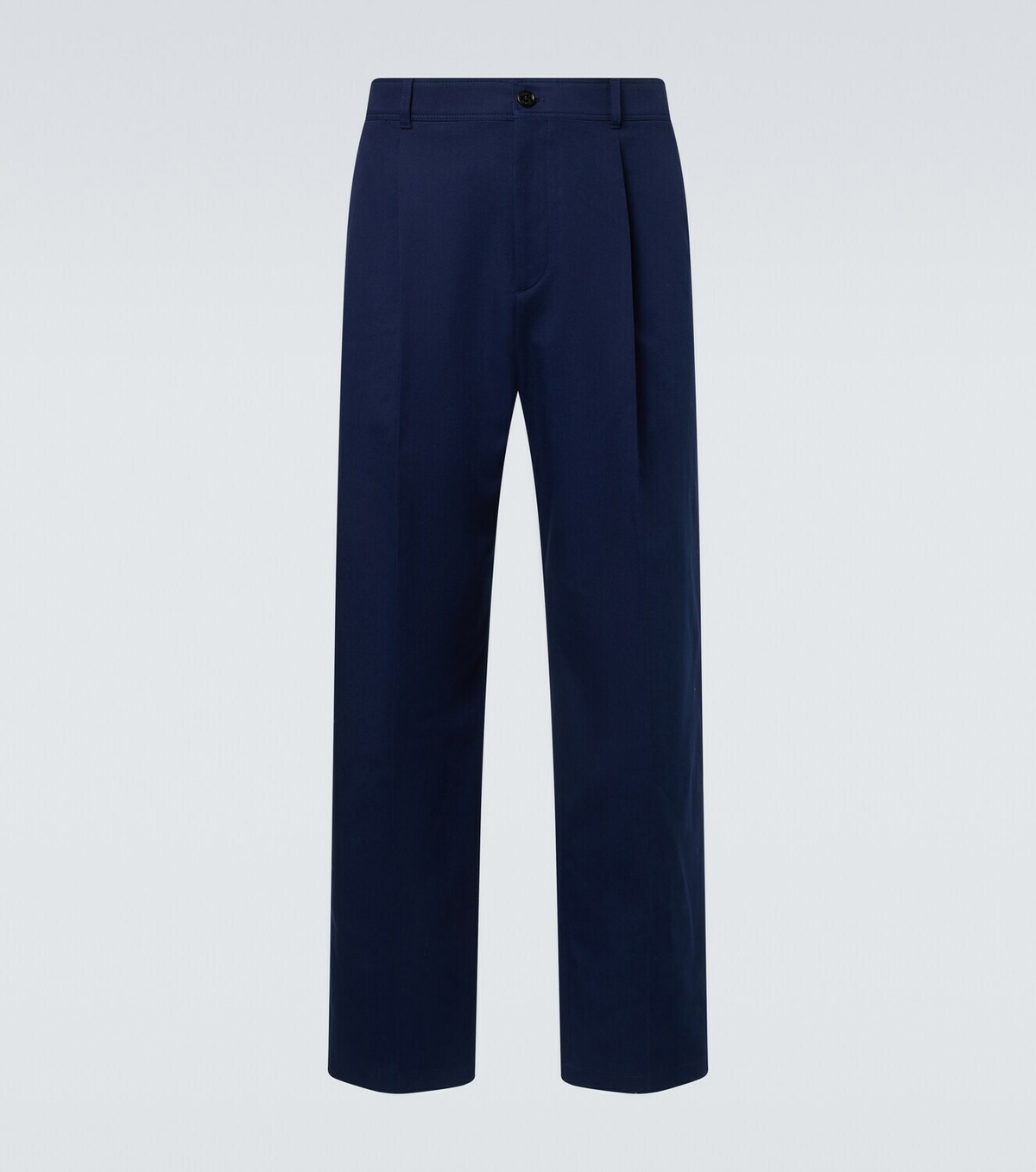 Valentino Cotton gabardine straight pants