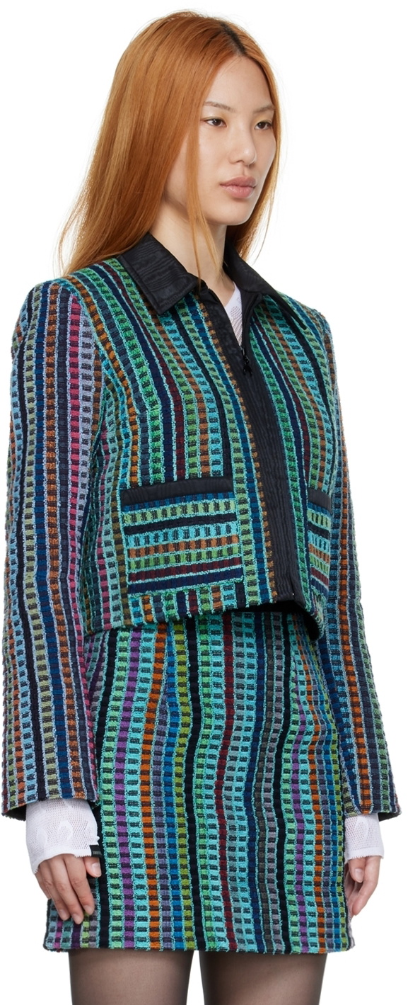 Marine Serre Multicolor Cotton Jacket Marine Serre