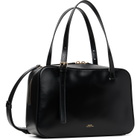 A.P.C. Black Virginie Box Bag