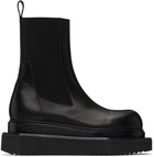 Rick Owens Black Porterville Beatle Turbo Cyclops Chelsea Boots