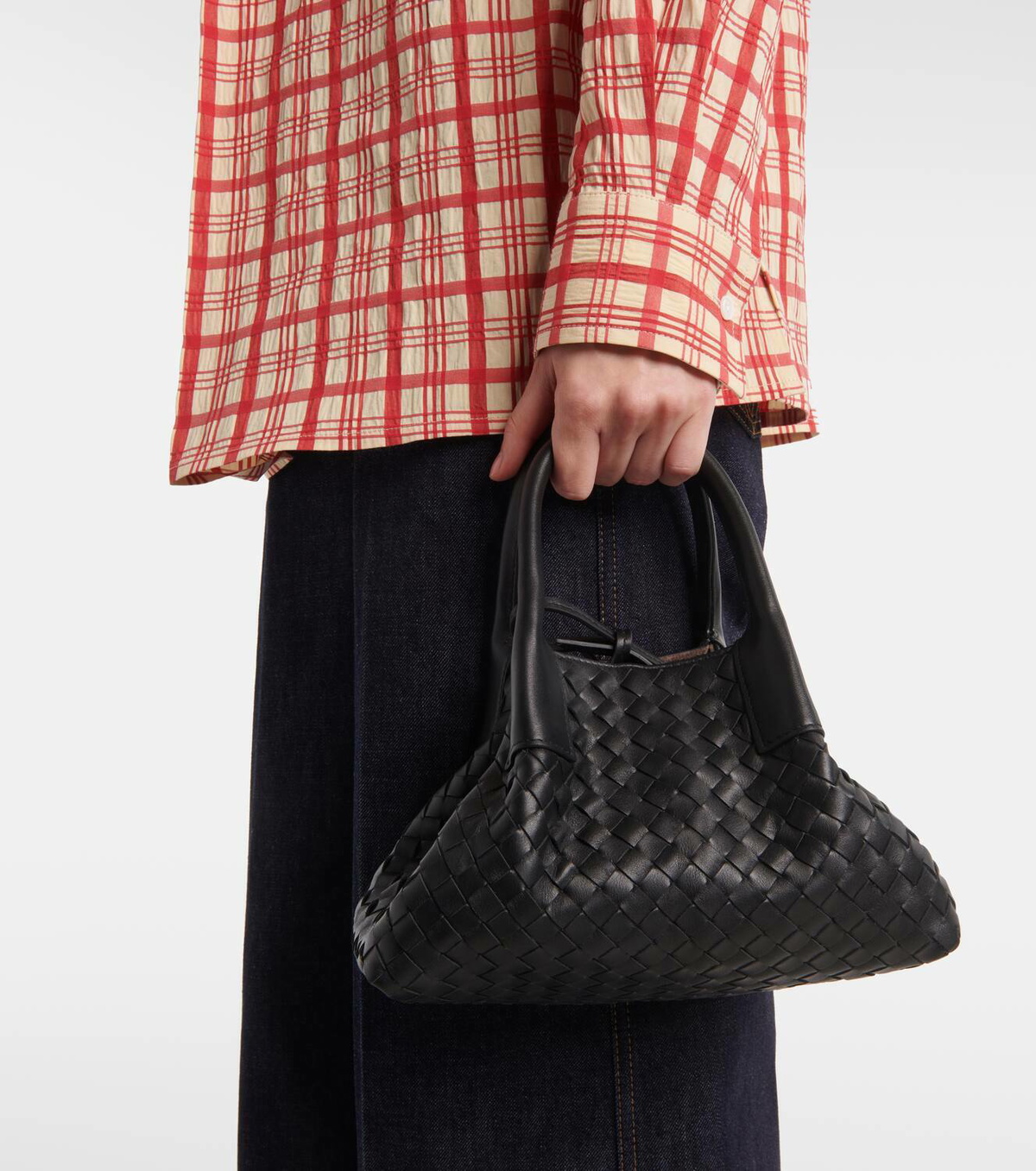 Bottega Veneta Pinacoteca Small leather tote bag Bottega Veneta