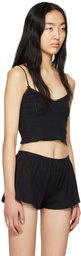 Cou Cou SSENSE Exclusive Black 'The Cami' Tank Top