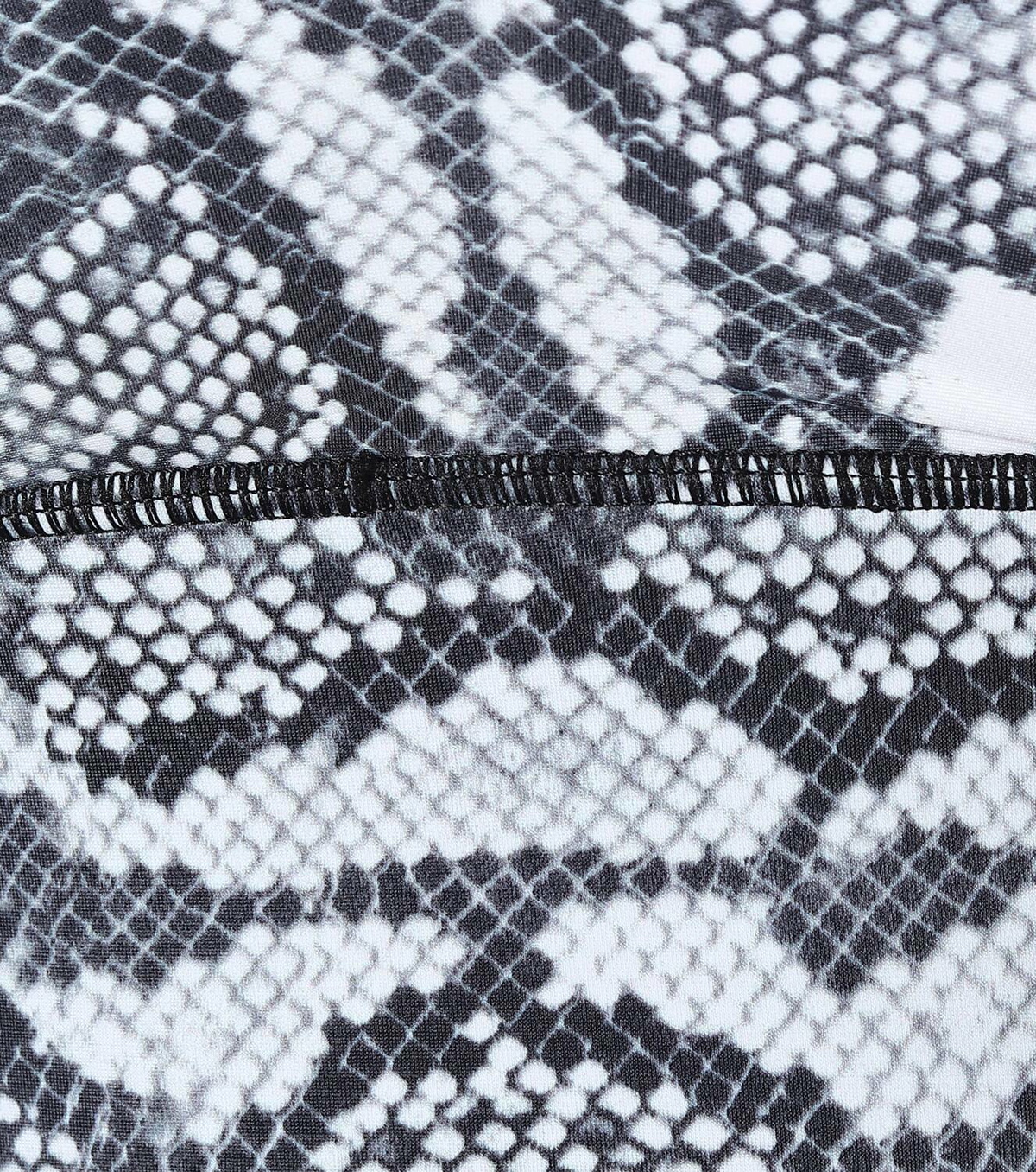 Adam Selman Sport Snake-print sports bra