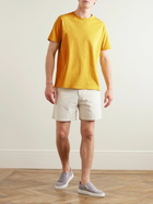 Mr P. - Garment-Dyed Cotton-Jersey T-Shirt - Yellow