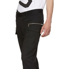 Dsquared2 Black Wool Hockey Fit Trousers