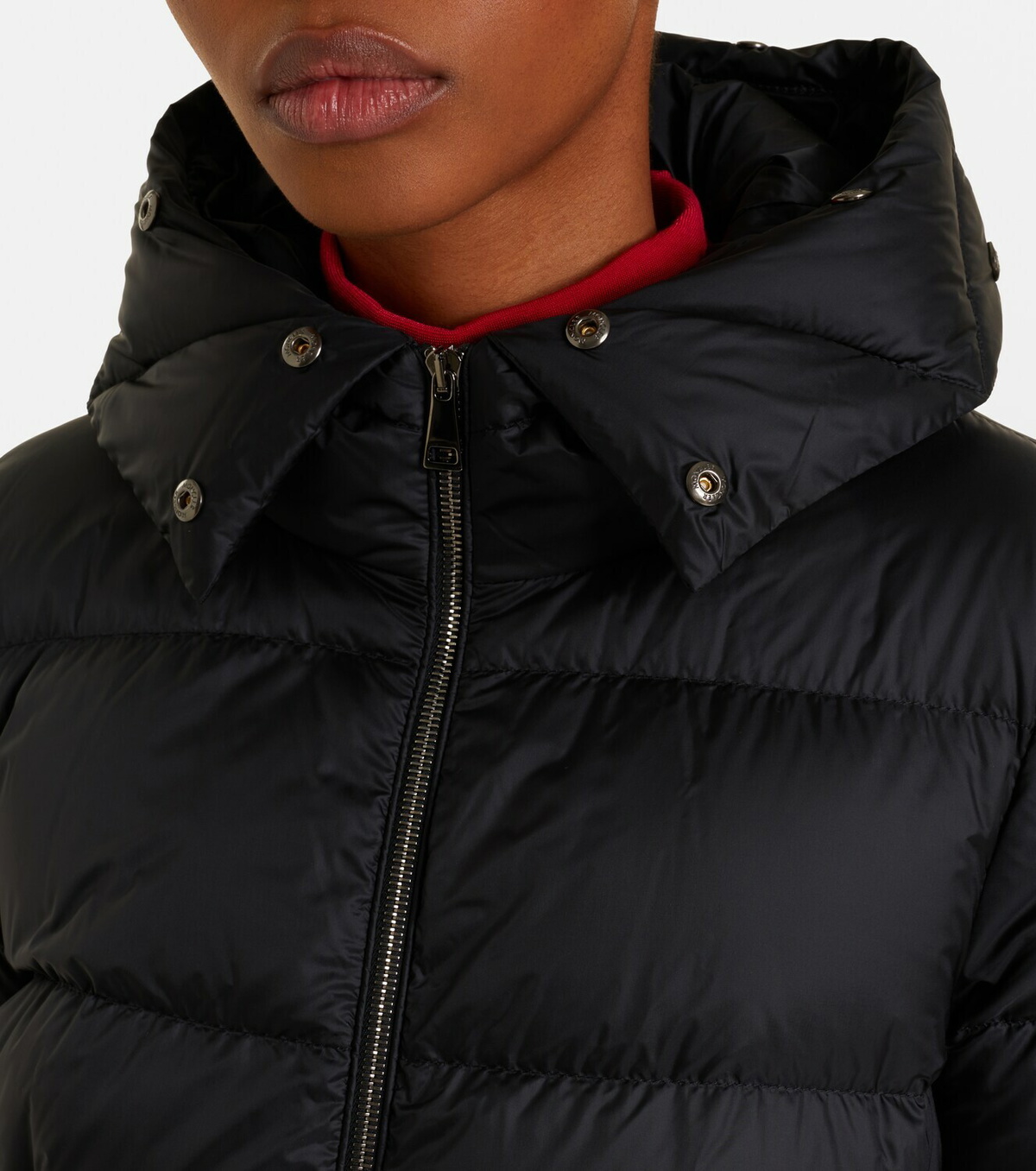 Moncler Boed shearling-trimmed down jacket