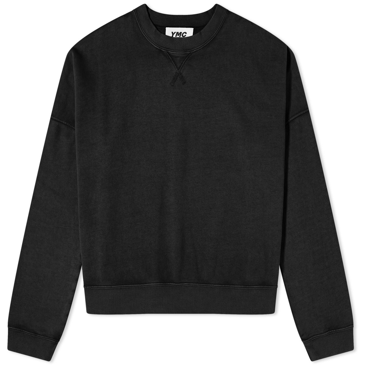 ymc★ YMC Women's Aaron Zip Sweatshirt in Black YMC