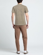 Off-white Mens T-shirt Khaki