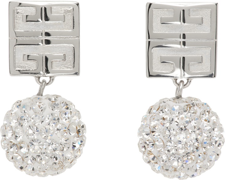 Photo: Givenchy Silver 4G Stud Earrings